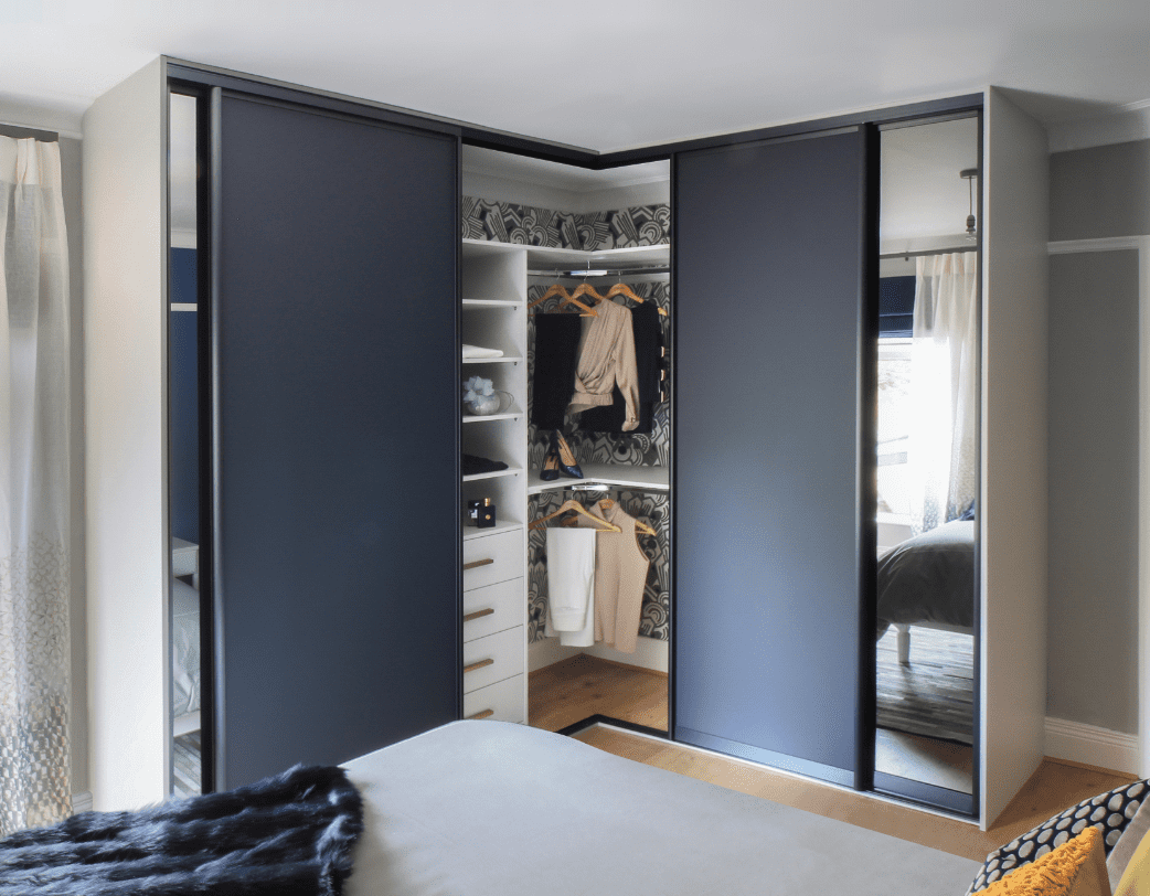 Bespoke Corner Sliding Wardrobe