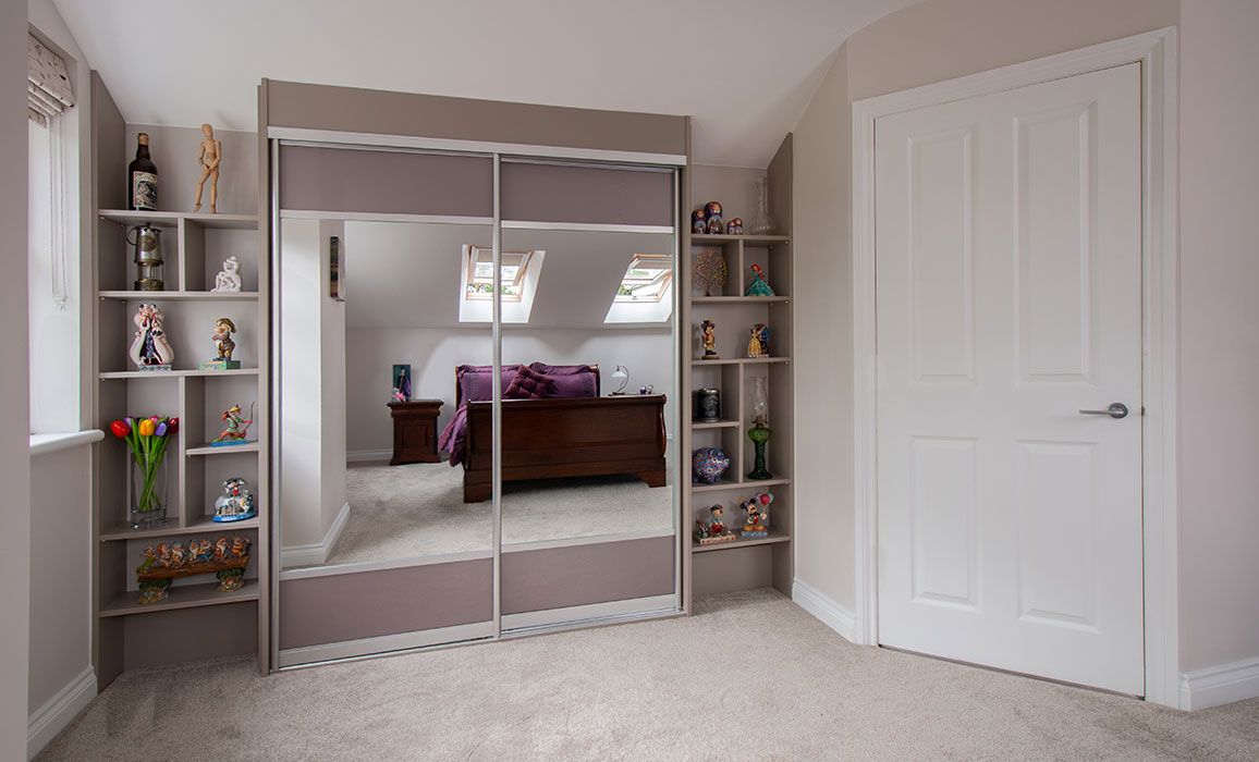 fitted bedroom storage
