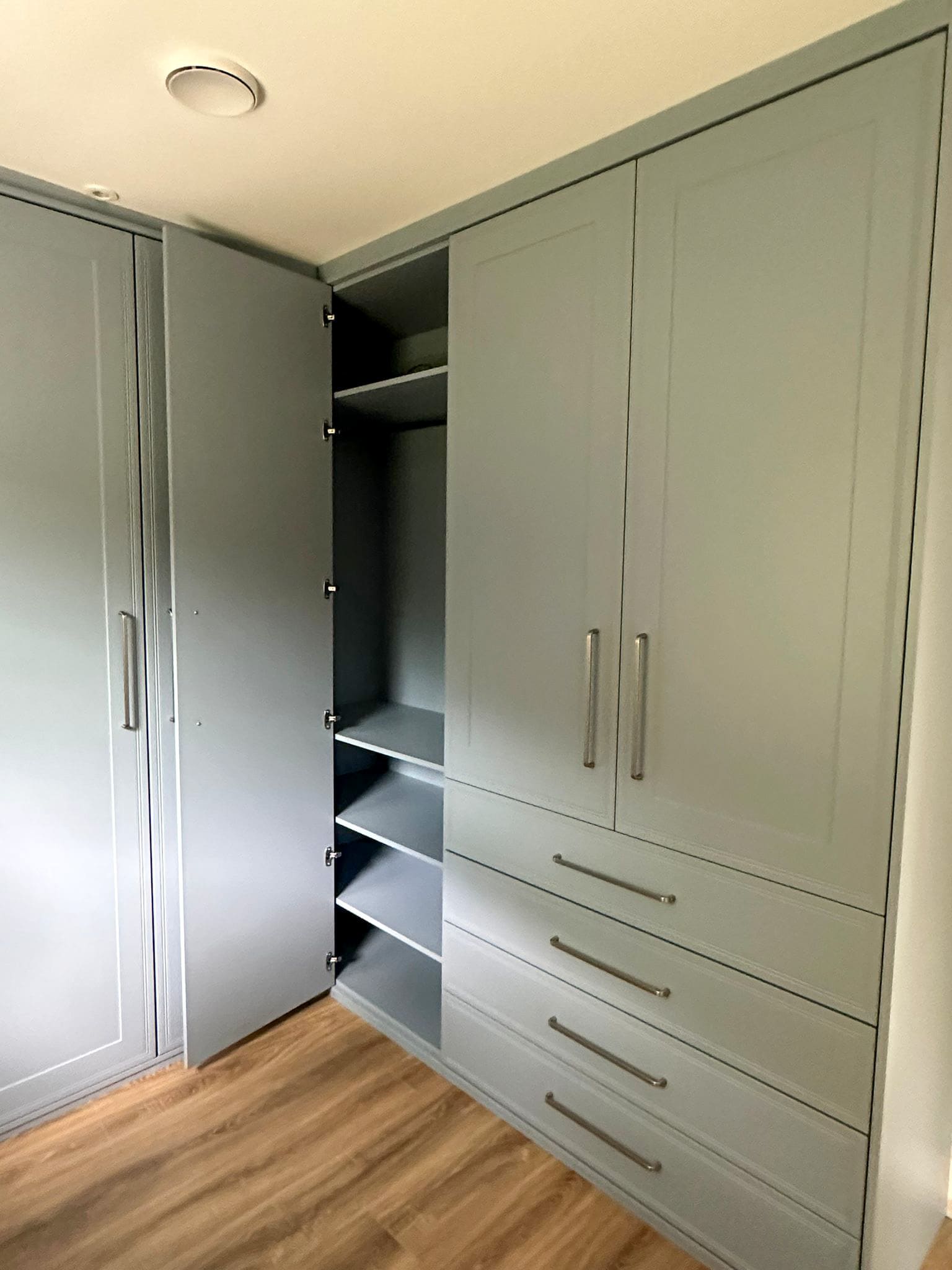 Denim Blue Walk-In Wardrobe 