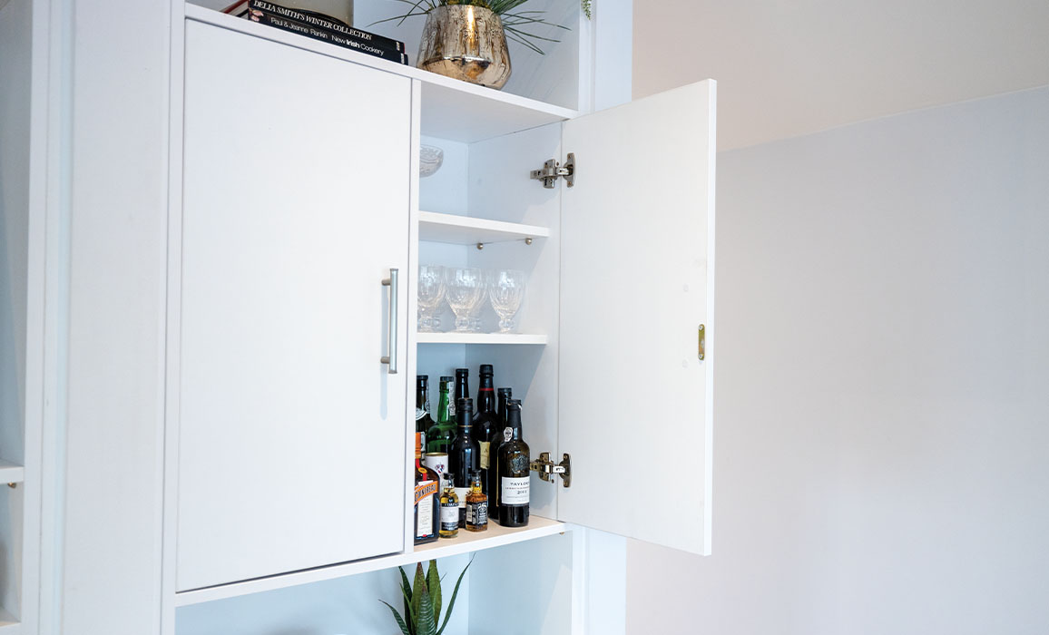 living room cupboards